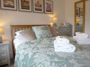 Guest House double room with lake view separate bathroom Bassenthwaite neat Keswick Lake District